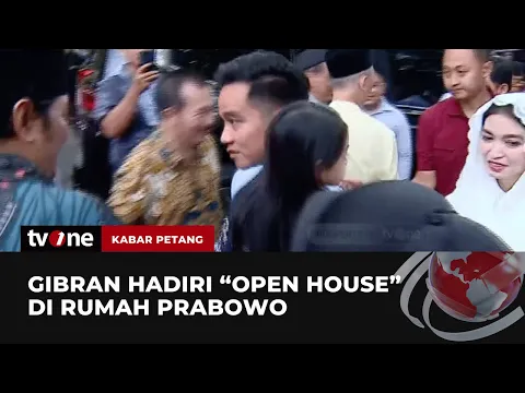 Momen Idul Fitri 2024: Gibran Tiba di Kediaman Prabowo