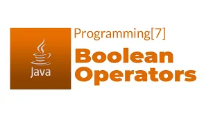 Java Programming 7 - Operators