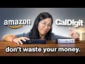 Amazon Basics vs Expensive Thunderbolt Dock