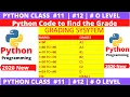 python program calculate grade python code to calculate grade