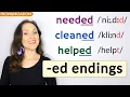 Download Lagu How to Pronounce the -ed Ending in English (A Comprehensive Pronunciation Guide) | /id/, /d/, /t/
