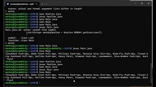 java p90x exercise tracker part4