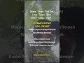 Download Lagu matur Suwon Gusti | status hari ini #storywa #trendhits #mbakule88 #shorts