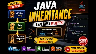 Java Inheritance Made Simple Parent Child Classes with Real-Life Examples
