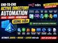 End-to-End Active Directory Automation using n8n