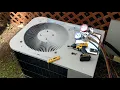 The 95 Janitrol Twins part-1 HVAC maintenance Harbor Freight non contact thermometer 1 1
