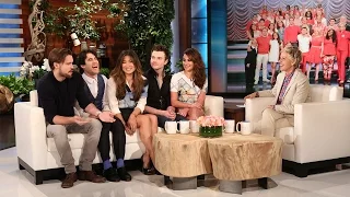 The Cast of Glee on Their Final Taping