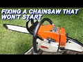 Fixing A Stihl Chainsaw That Won t Start