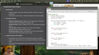 Book Sorter using the Comparator interface in Java Pt 1