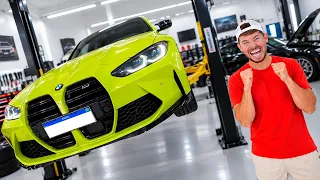 COMEÇOU O PROJETO DA MINHA BMW M3