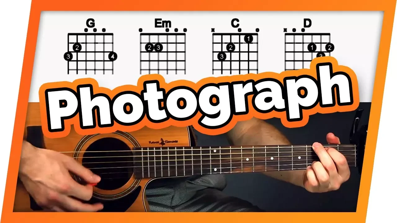 Photograph Guitar Tutorial (Ed Sheeran) Easy Chords Guitar Lesson