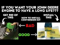 How to Remove the John Deere Quick Change Oil Filter