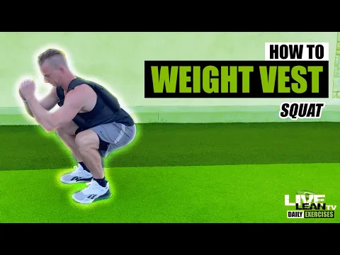 weighted vest push up squat lunge form