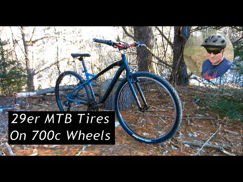 29er MTB tires on 700c Wheels – Hyper Urban - Mixed Results