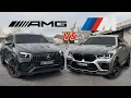 GLE63 S AMG VS BMW X6 M COMPETITION SOUND Comparison Interior Exterior Review