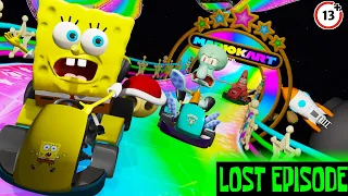 SpongeBob VS Squidward's MARIO KART Challenge! [Lost Episode]