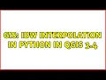 GIS IDW interpolation in Python in QGIS 3 4