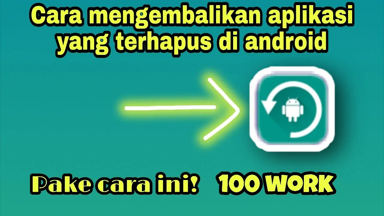 Tutorial cara mengembalikan aplikasi bawaan yang terhapus/hilang di HP android. 