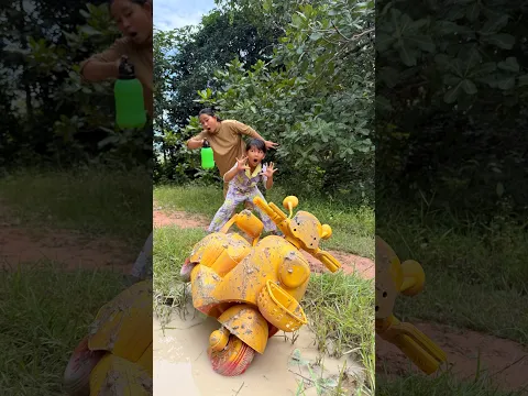 Jungle Skills: mom SURVIVAL with water soap skills #mom #jungle #water #soap|