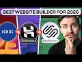 BEST website builder 2026 My TOP 3 recommendations for any website