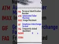 Download Lagu Common English Abbreviations \u0026 Acronyms  #shorts  #english