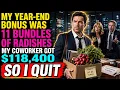 My Year-End Bonus Was 11 Bundles of Radishes My Coworker Got 118 400 So I Quit