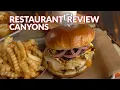 Canyons Fresh Grill - Restaurant Review