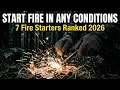 Best Survival Fire Starters for Every Situation in 2026