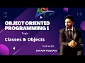 Classes Objects Object Oriented Programming 1 S M Asif Hossain AIUB COURSE SOLUTION - ACS