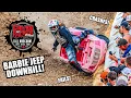 Barbie Jeep Downhill Rednecks with Paychecks Fall Mudcrawl 2019 - Crashes Fails and Cajones