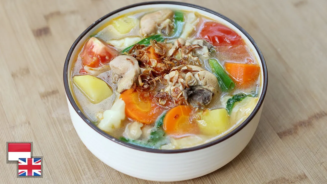 SOP AYAM PAK MIN KLATEN SUPER ENAK SEGER | IDE MASAK SOP AYAM TER-ENAK