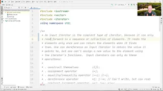 C STL Input Iterators