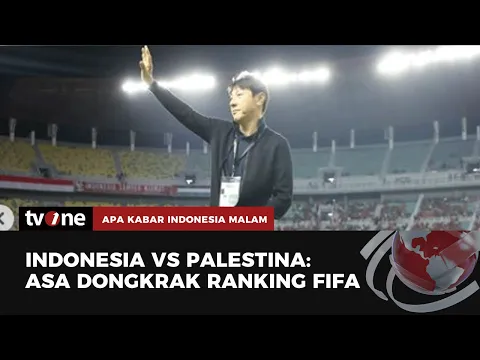 Indonesia vs Palestina: Asa Dongkrak Ranking FIFA