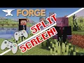 Splitscreen for Minecraft Java Forge