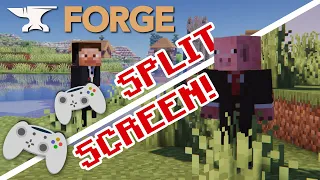 Splitscreen for Minecraft Java Forge