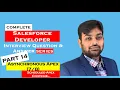 Salesforce developer interview questions 2023 Part 14 Scheduled Apex Continue