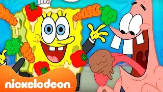 سبونج بوب أكثر الأطعمة فوضوية على الإطلاق في سبونج بوب Nickelodeon Arabia 