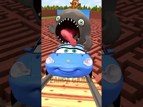 SEA LIFE LOST HIS GIRLFRIEND CYRIAK LIGHTNING MCQUEEN CARS 2D 3D BIG MAZE Garry's Mod