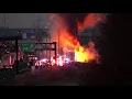 NJ Turnpike Truck Fire Exit 7 A South Bound Outer Lanes Jan 12 2021 Robbinsville Township