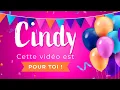 Download Lagu Joyeux anniversaire Cindy !