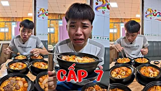 Thử 7 tô mì cay từ cấp 1 đến cấp 7 “7 Cấp Độ”