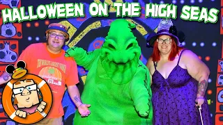 Halloween at Sea - Day 3 of Disney Cruise - Disney Treasure - Oogie Boogie Nightmare Party