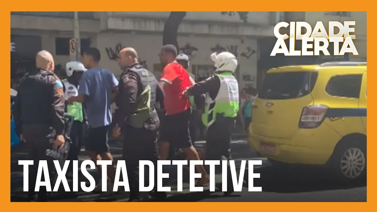 Motorista de táxi desvenda suspeitos com arsenal no Rio de Janeiro