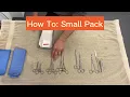 How to wrap small packs - Vet Med