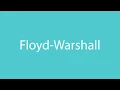 Part 1 Introduction to the Floyd-Warshall Algorithm