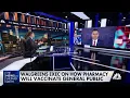 Walgreens executive Covid-19 vaccines will be pre-scheduled to avoid chaos