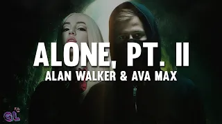 Alan Walker Ava Max Alone Pt II Lyrics 