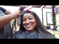 Smartstyle Salon getting my hair ready for the holidays