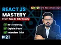 React JS Mastery Ch 2 - Re-rendering in react Core React Concept