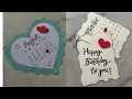 3 DIY Birt ay Calendar Card Unique Handmade Surprise Card Idea Easy Aesthetic Craft